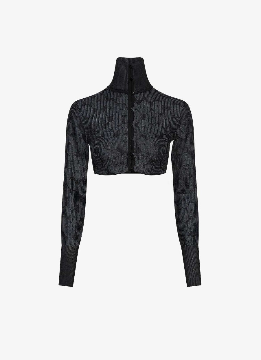 Klar Til-At Baere Alaïa | Crinoline Cardigan I Jacquard