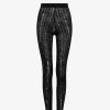 Klar Til-At Baere Alaïa | Strikket Leggings Med Stretch Effekt