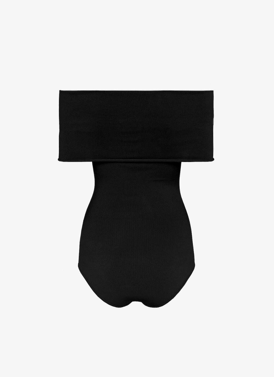 Klar Til-At Baere Alaïa | Off-The-Shoulder Bodysuit