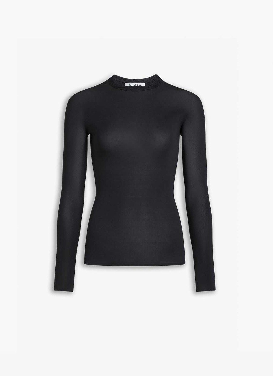 Klar Til-At Baere Alaïa | Langaerket Jerseytop