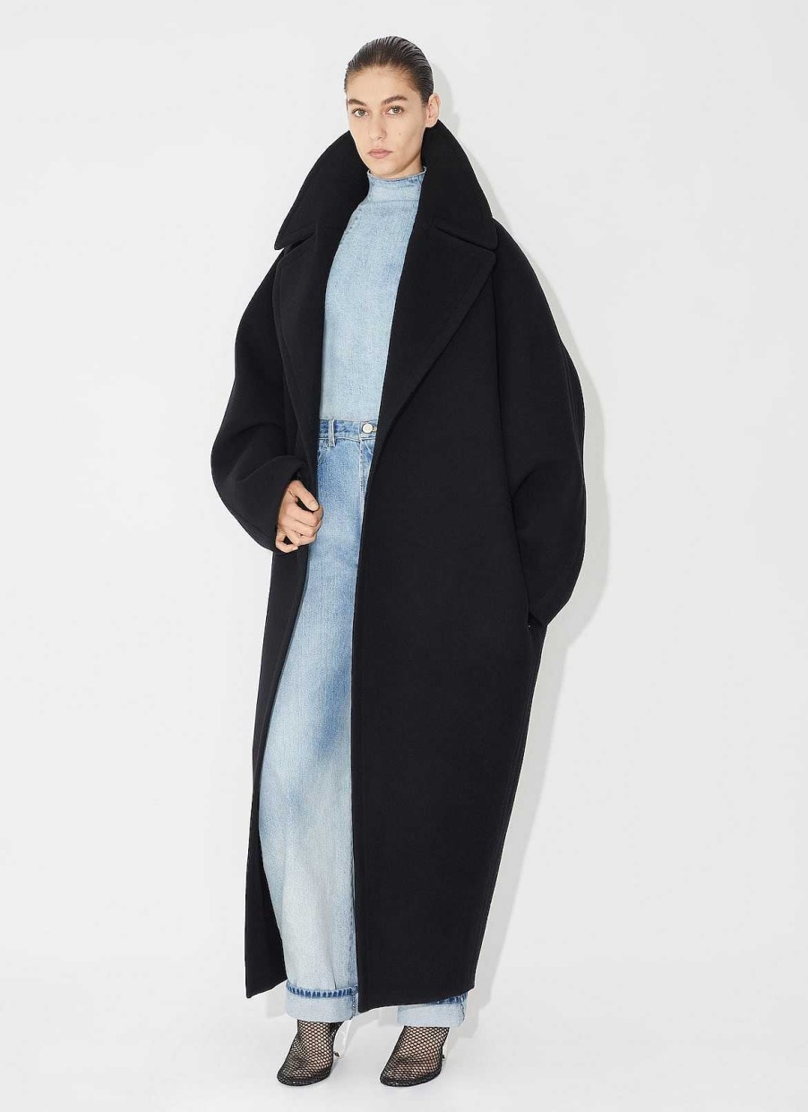 Klar Til-At Baere Alaïa | Maxi Uld Coat