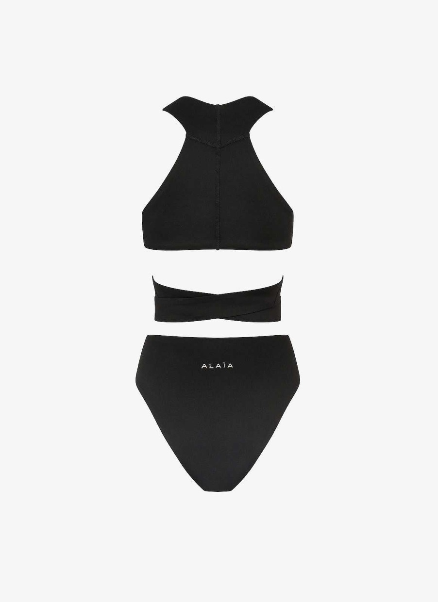 Klar Til-At Baere Alaïa | Neopren Jersey Bikini