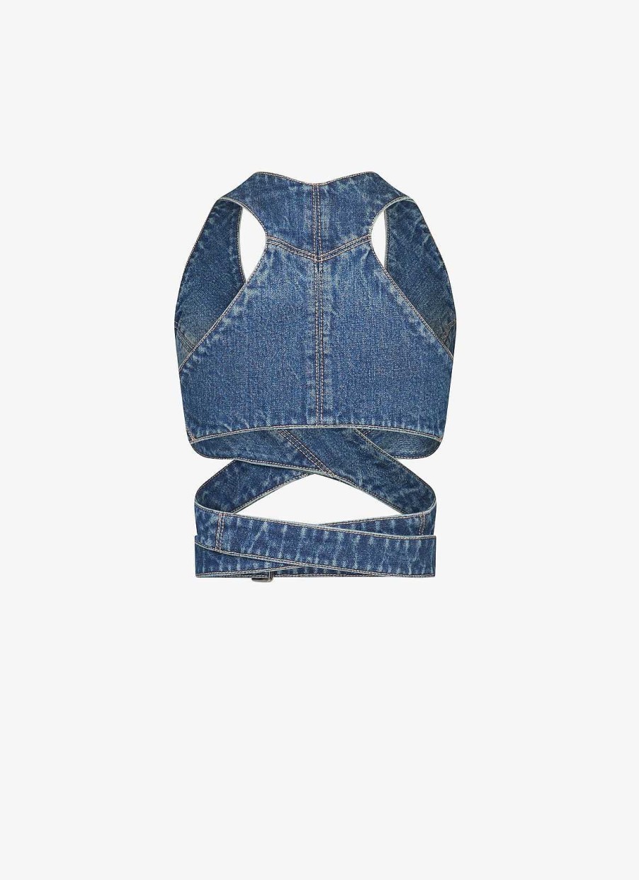 Klar Til-At Baere Alaïa | Denim Bh